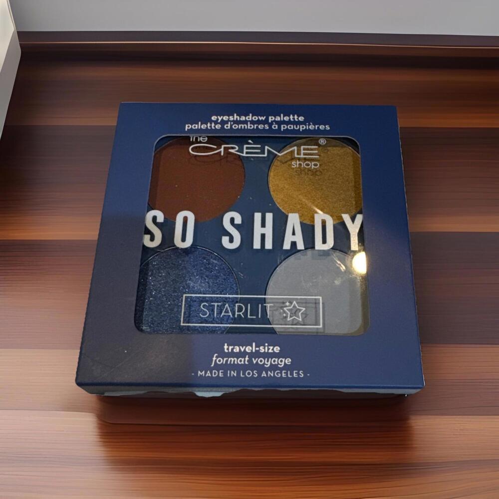 Eyeshadow Palette The Crème Shop So Shady    Starlit 4 Shade Travel Size